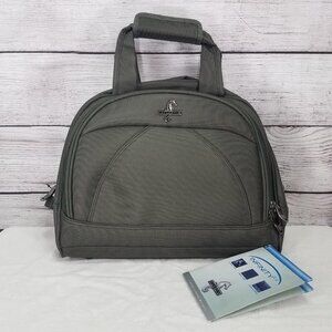 NEW Atlantic Infinity Shoulder Travel Tote Handbag Green Organizer